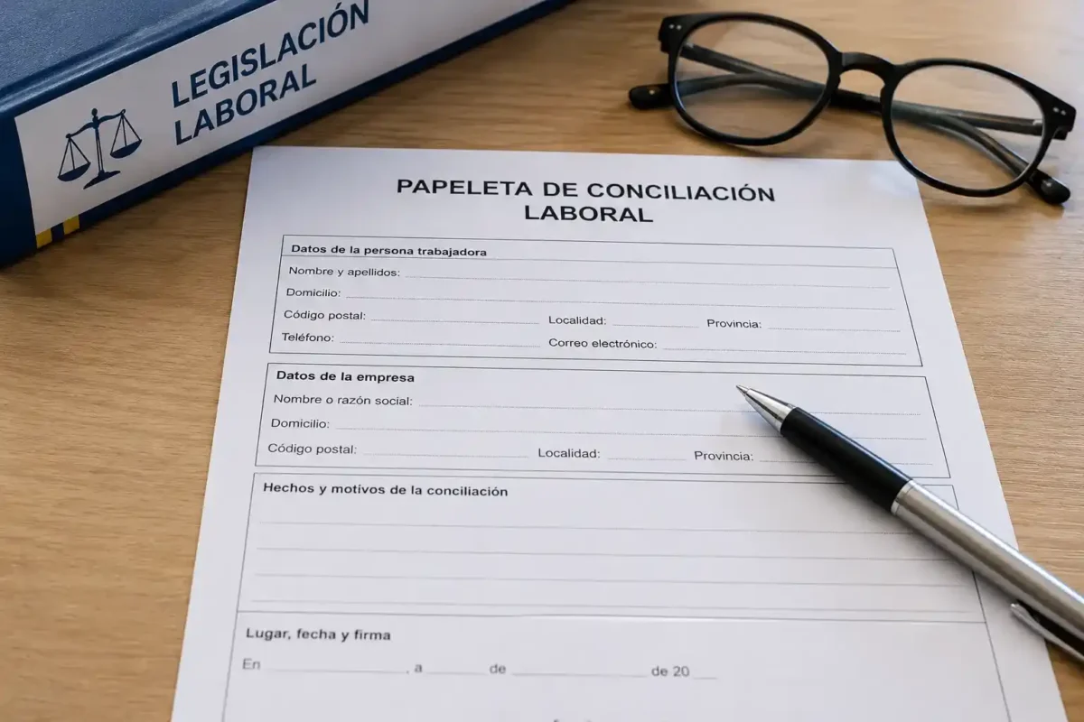 Papeleta de conciliación laboral: cómo presentarla