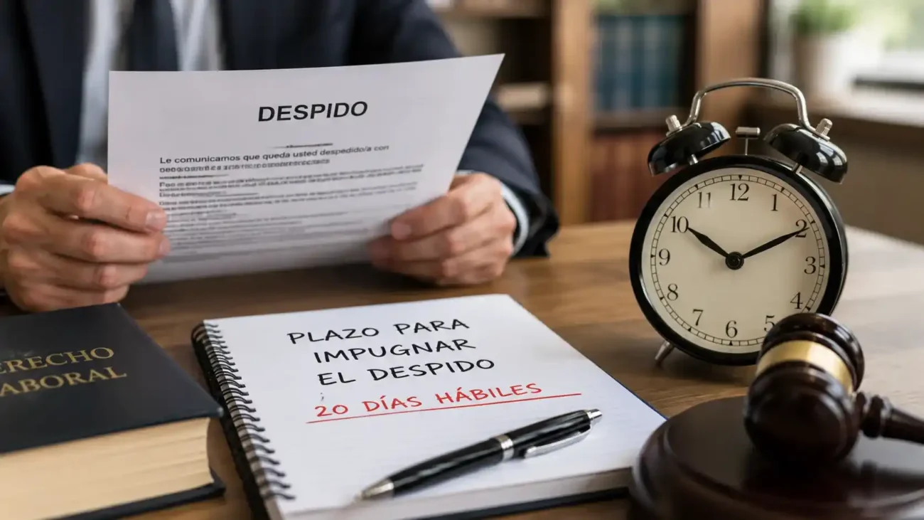 Plazo para impugnar un despido: los 20 días hábiles